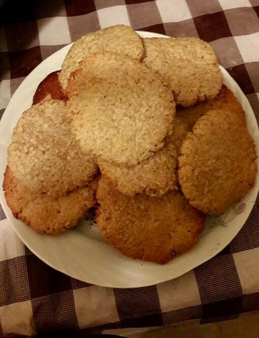Cookies με βρώμη και ταχίνι (3 μονάδες)