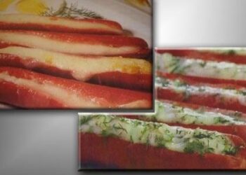 Γεμιστά λουκάνικα (3 μονάδες)