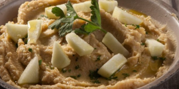 Ρεβιθοπουρές με φασκόμηλο και μήλο (2 μονάδες)